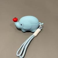 ราคา Red Apple Elephant เหมาะสําหรับเคสหูฟัง AirPods AirPods รุ่นที่ 1 AirPods น่ารัก รุ่นที่ 2 แฟชั่น AirPods รุ่นที่ 3 การ์ตูน AirPods pro2nd generation (41324894684)