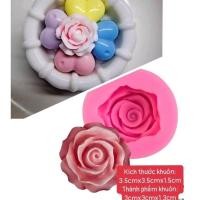 ราคา พิมพ์ซิลิโคนกุหลาบน้อย 3ซม (42213834225)