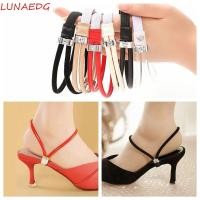 ราคา LUNAEDGE เชือกผูกเพิ่มเสถียรส้นสูง สายรัดยืดหยุ่นแบบแฟชั่น สำหรับรองเท้าส้นสูงผู้หญิง (29192472783)