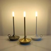 ราคา Usb Rechargeable Desk Lamp Residential Table Lamp Led Touch Switch Bedside Decorative Lamp Bar Atmosphere Table Lamp (25303523815)