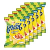 ราคา ตะวัน ข้าวเกรียบ รสกุ้งกรอบ 62 กรัม (3 ห่อ) (5146345666)