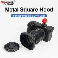 ราคา กล้อง Sqre เลนส์ Shadow Hood 62 มม.58 มม.55 มม.ขนาดกรอง Universal สําหรับ nikon canon pentax fujifilm viltrox meike (43718053157)