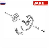 ราคา ลูกปืนล้อ เอร์ 6301-2RS จำนวน2ตลั อะไหล่ ลูกปืนรถมอไซค์ 6301RS สเป็ค ขนาด 12x37x12 mm. honda wave Sonic Nova Dash เวฟ (26142681220)