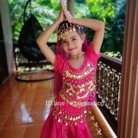 ราคา ชุดจินนี่เด็ก #ชุดอินเดียเด็ก #ชุดคังคุไบเด็ก (1990961939)