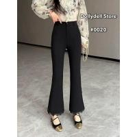 ราคา 0020 กางเกง Dolly Dell ทรงปลายขาม้าแต่งลูกไม้ (27982509974)