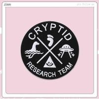 ราคา Cryptid Research Team Enamel Pins Bigfoot UFO Monster Lapel Badge เข็มกลัดเครื่องประดับตกแต่งของขวัญ (24843664333)