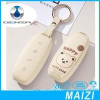 ราคา [READY] DENZA D9 ฝาครอบกุญแจการ์ตูน Tengshi รถ BYD DIZA EV แหวนกุญแจโลหะอ่อน WWSB (43364783452)