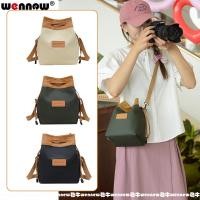 ราคา กล้อง Drawstring กระเป๋าสําหรับ Canon EOS R100 R50 R RP R10 R8 R7 R6 4000D 2000D 250D 200D M200 M50 SX70 SX60 6D 7D 5D Mark II III IV ฝาครอบกระเป๋าอุปกรณ์เสริมกล้อง (28609917026)