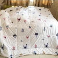 ราคา ผ้าห่มใยไหมหรือขนเป็ดเทียม 7ฟุต (200x230cm) (1599693197)