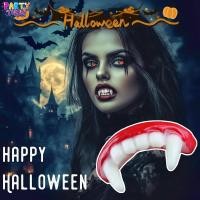 ราคา Big Party เขี้ยวปลอมธีมวันฮาโลวีน ฟันแวมไพร์ ของแต่งคอสเพลย์ธีมแวมไพร์ เขี้ยวปลอมแนวตลกขำขันๆ (25146086837)