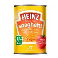 ราคา Heinz Spaghetti Freshly Made Pasta in Classic Tomato Sauce 400g ไฮนซ์ สปาเก็ตตี้ในซอสมะเขือเทศคลาสสิก ซอส ซอสมะเขือเทศ ซ (22981179509)