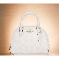 ราคา COACH ของแท้จาก Outlet อเมริกา รุ่น Sydney Satchel In Signature Canvas (19653435479)