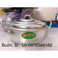 ราคา หม้อไฟอลูมิเนียม Manh Hung Sezi (22, 24ซม.) (27790035945)