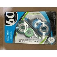 ราคา เทปลบคำผิด 5มม. ยาว30ม. แพ็ค2ชิ้น ที่ลบคำผิดแบบเทป ลิควิดเทป เทปลบปากกา 12 แพ็ค (28393198449)