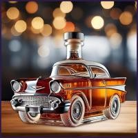 ราคา วิสกี้ขวดแก้วตลกรถรูปร่างแก้ววินเทจขวดเหล้าวิสกี้ขวดไวน์หรูหราแฟชั่นเก่าใสชิน1ไทย (44453734239)