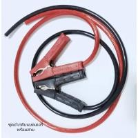 ราคา ชุดปากคีบแบตเตอรี่ DIY พร้อมสายทองแดงแท้ RedLion (20385074926)