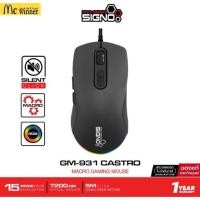 ราคา SIGNO Macro Gaming Mouse CASTRO รุ่น GM-931 (เมาส์ เกมมิ่ง) (26283223478)