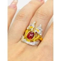 ราคา พญานาค แหวนพญานาค แหวนนาคเกี้ยว เสริมทรัพย์ มณีใต้น้ำ เสริมคู่ งานสวย ไม่แพง ค้าขายดีมีกำไร (24611802338)