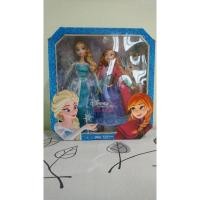 ราคา Disney Signature Collection Anna & Elsa Doll Set 2 Frozen 2014 Mattel (4647143639)