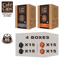 ราคา Dolce Gusto Compatible Capsules Ristretto & Cremoso - Cafecaps (2 Boxes X 15 Caps Each) | กาแฟแคปซูล รวมรส (6502790464)