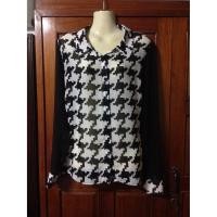 ราคา เสื้อชีฟองคนอ้วน เสื้อชีฟองสาวอวบ เสื้อชีฟอง (1238794869)