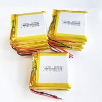 ราคา 10 PCS 3.7V 1800m Li-Polymer LiPo Rechargeable Battery 804040 For Mp3 GPS PSP DVD Mobile Phone Video Game Driving Record (26011616766)