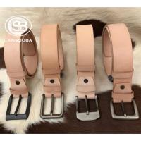 ราคา เข็มขัดหนังแท้ (หนังวัวฟอกฝาด) (371200453)