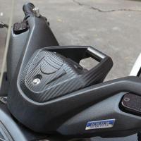 ราคา ครอบแฮนด์ NMAX 2020 ลายเคฟลา พร้อมที่ชาร์จ USB และ บาร์จับมือถือ (19363484272)