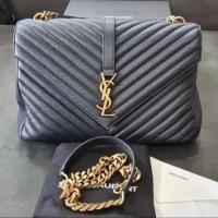ราคา YSL handbag COLLEGE Large GHW 12" Year 2021 Like new!! (25382711576)