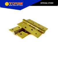 ราคา TORA บานพับเหล็กสีทองหนา 4 นิ้ว - บานพับเหล็กสีทอง GP4 (42955703904)