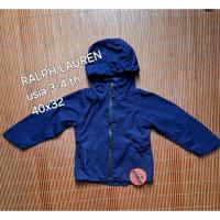 ราคา RALPH LAUREN Kids Waterproof Navy Plain Jacket (27581167839)