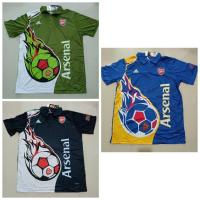 ราคา เสื้อบอลเสื้อกีฬาเสื้อโปโลสโมสร ทีม อาร์เซนอลลายใหม่ ไซส์ใหญ่ 3XL (12127627486)