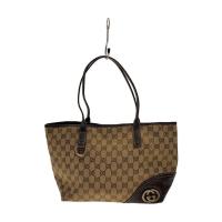 ราคา GUCCI tote bag shopping bag_GG canvas BRW ส่งตรงจากญี่ปุ่น มือสอง (27741701160)