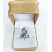 ราคา แหวนเงินเเท้ 92.5% แหวนพญานาคล้อมพลอยนพเก้า พลอยหลากสี พลอยรัสเซีย (cz)พร้อมส่งค่ะ (15288182022)