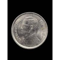 ราคา เหรียญกษาปณ์ที่ระลึก 50 พรรษาในหลวงรัชกาลที่๙ พ.ศ. 2520 หน้าเหรียญ 5 บาท (27527561466)