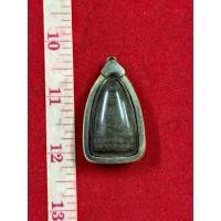 ราคา พระหลวงปู่ทวดวัดช้างอ้อยเนื้อว่านปี 2497 เลี่ยมเงินโบราณลงตัวอักษร (41371403678)