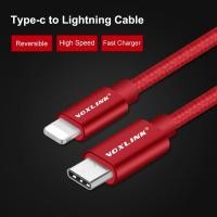 ราคา USB-C to lightning Data Sync Charge Cable for Apple Macbook and iphone (492838731)