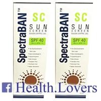 ราคา Spectraban SC sun screen serum control gel SPF40 PA+++ ( 45 ML x 2 ขวด ) (785402741)