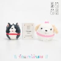 ราคา ตุ๊กตา และ พวงกุญแจ หมา อมูส อ้วนกลม ☆ Round Dog Collection AMUSE Plush And Keychain (26367163045)