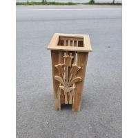 ราคา กล่องใส่ร่ม กล่องใส่ไม้กวาด กระถางใส่ร่มใส่ไม้กวาด กระถางจัดเก็บของใช้ในบ้าน ไม้สักสีธรรมชาติ (19991770839)