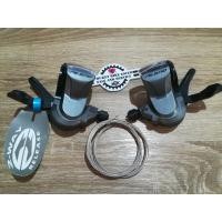 ราคา มือเกีย Shimano ALIVIO 9 สปีด ชิพเตอร์แยก Shimano ALIVIO 9 สปีด SL-M4000 R/L พร้อมสายเกียสแตนเลส 2 เส้น (14810562677)