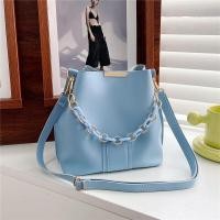 ราคา กระเป๋าทรงถัง กระเป๋าสะพายข้างผู้หญิง ทรงแมสเซนเจอร์ แนวเกาหลี เรียบง่าย กระเป๋าแฟชั่น (20401139775)