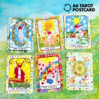 ราคา A6 TAROT POSTCARD โปสการ์ดลายไพ่ทาโร่ต์ ลายเส้น give.me.museums (41456979832)