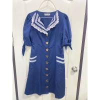 ราคา เดรสสั้นสีกรมป้ายออเร้น (29601606869)