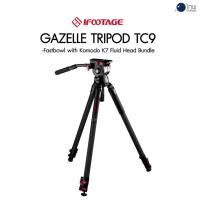 ราคา iFootage Gazelle Tripod TC9-Fastbowl with Komodo K7 Fluid Head Bundle ศูนย์ไทย (8649727585)