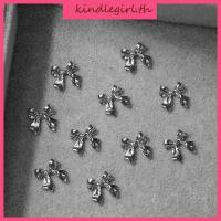 ราคา KING Nail Art Decals 3D Metal Nail Studs Bowknot Nail Art Charms Nail Art Jewels (40025286154)