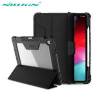 ราคา 02Nillkin เคสกันกระแทก สำหรับ iPad Pro 11 2021/2020/Air 4 10.9/gen8 10.2 gen7/9 Air5 Air3 10.5 เคสสำหรับไอแพดใส่ปากกาได้ (21837484830)