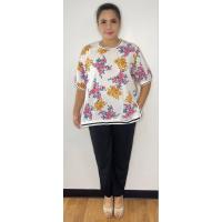 ราคา ได้ทั้งชุดเซตสาวอวบเสื้อเป็นผ้าไหมยี่ปุ่นใส่สบายเย็นๆๆไม่ต้องรีดกางเกงเป็นผ้ามูลเวฟ (27110931323)