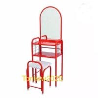 ราคา โต๊ะเครื่องแป้งเหล็ก ชฎา (ทั้งชุด) (5250887394)