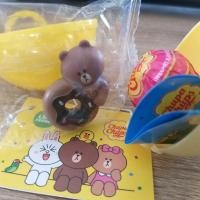 ราคา Chupa Chups จูปาจุ๊บส์ หมีบราวน์ Brown Line Friends (5983686717)